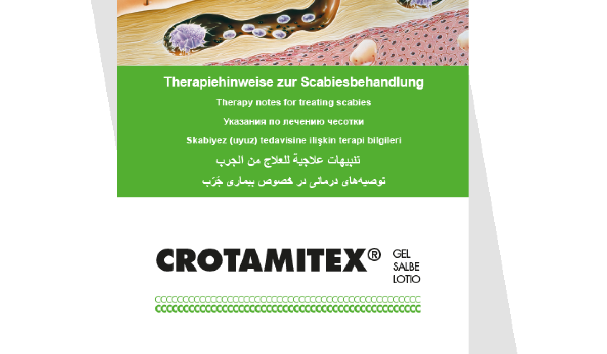 Crotamitex Therapiehinweis